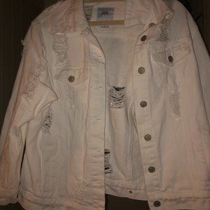 White Jean Jacket